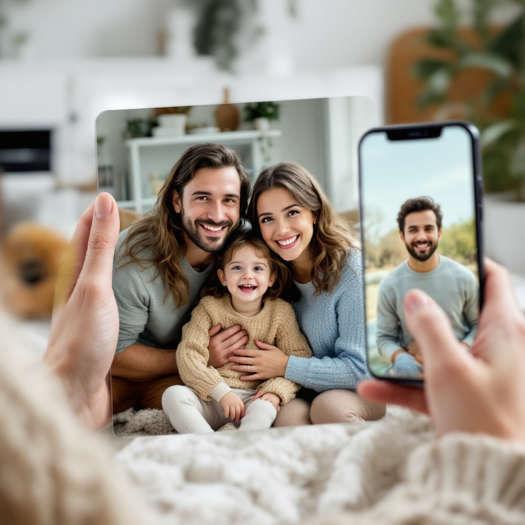 Дополненная реальность (AR) при создании семейных фотоальбомов Дополненная реальность (AR) при создании семейных фотоальбомов