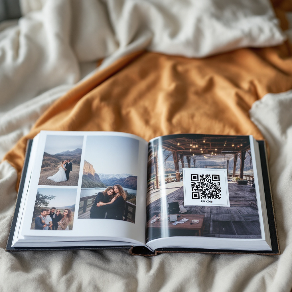 Физические фотоальбомы с QR-кодами Физические фотоальбомы с QR-кодами